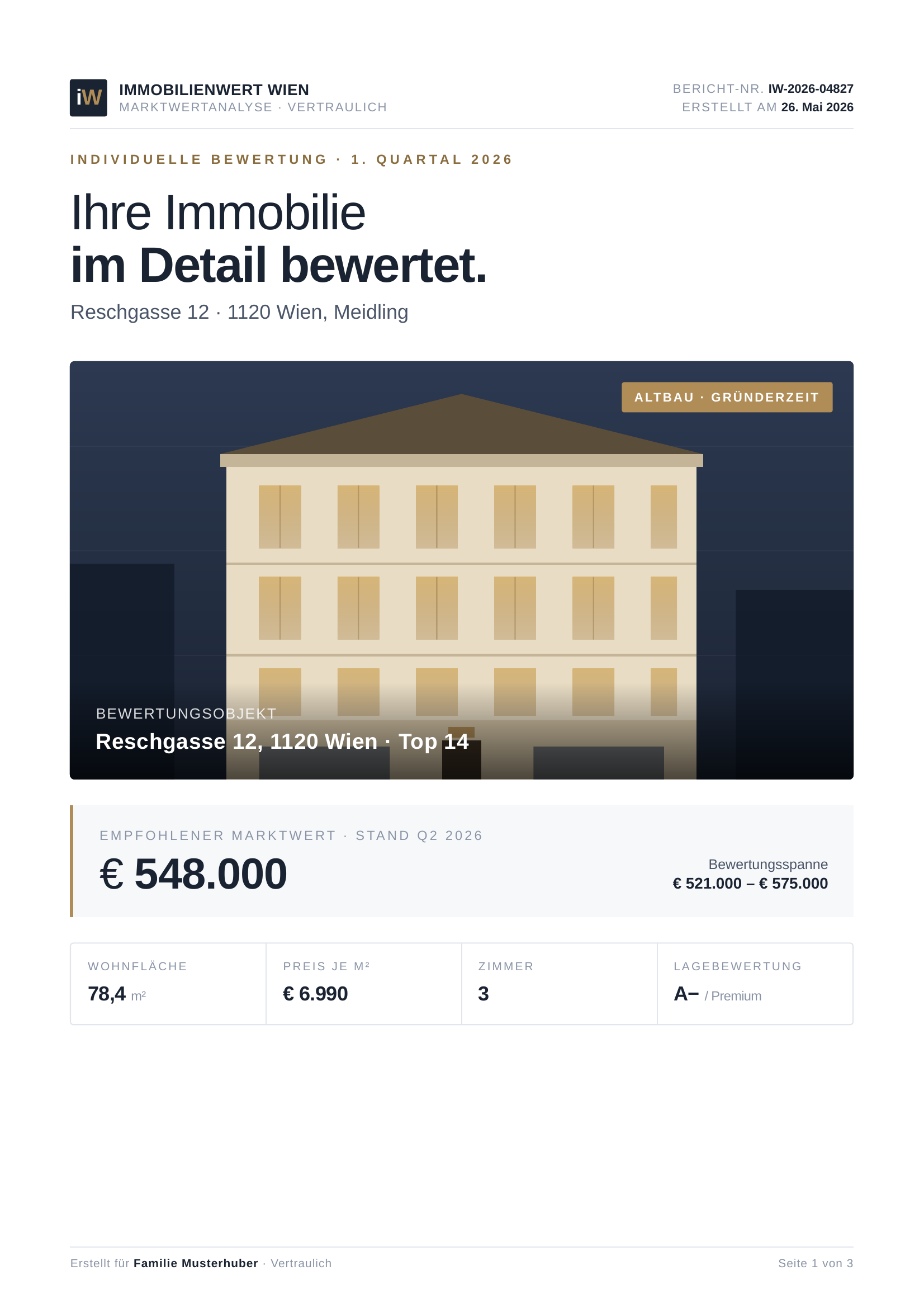Seite 1 · Marktwert